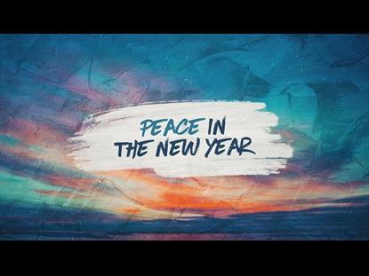 Peace In The New Year