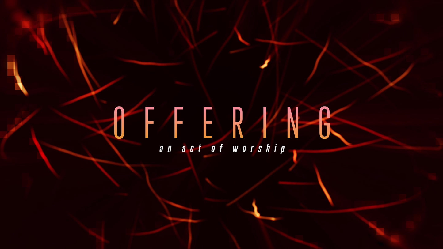 Fall Kickoff Offering Still