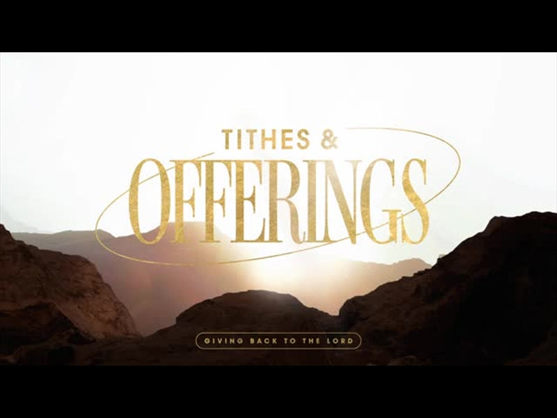 Canyon Gold Tithes And Offerings