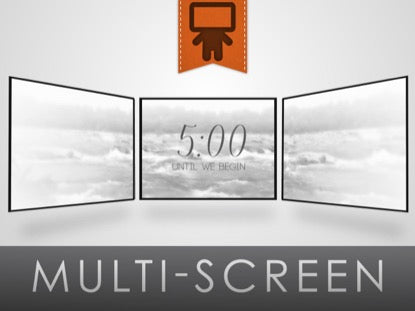 White Washed Countdown Triple Wide