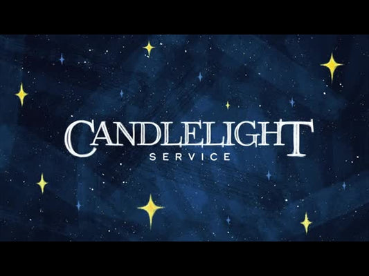 Jeweled Brush Christmas Candlelight Service