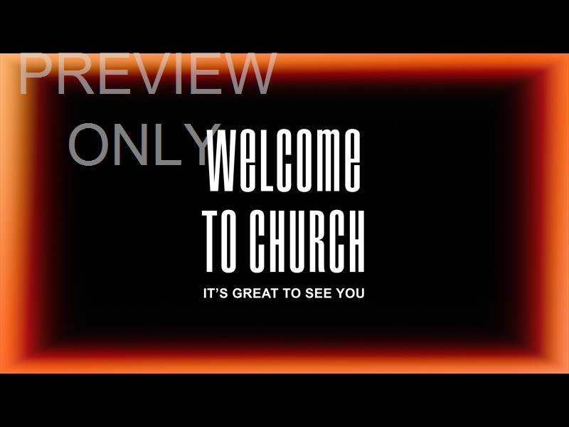 Gradient Border Welcome Still