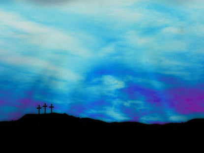 Blue Sky Cross Still