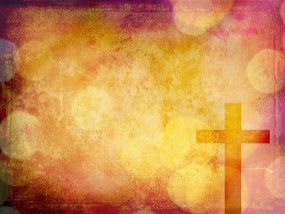 Aged Parchment Cross