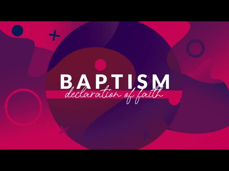 Abstract Motion Baptism