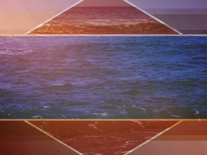 Prism Waves Rolling Sunset