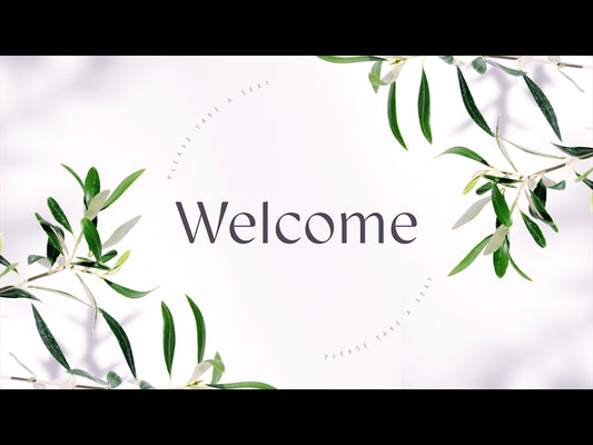 Fruit Of The Spirit Welcome