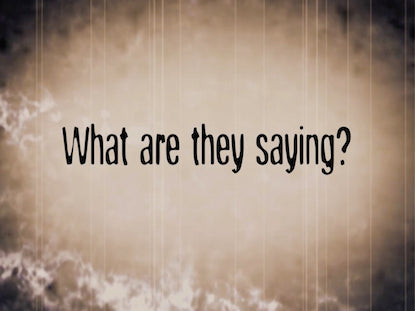 What Are They Saying? Collection