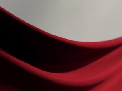 Red Swoop Cloth