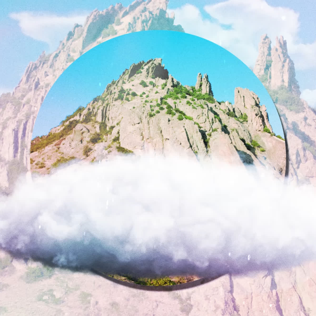 Heaven Social Square Blank Graphic 02