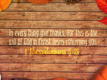 Gratitude Scripture Motion