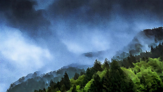 Painted Nature Fog Still