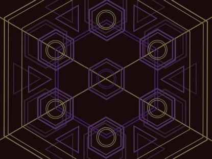 Geo Flow Purple