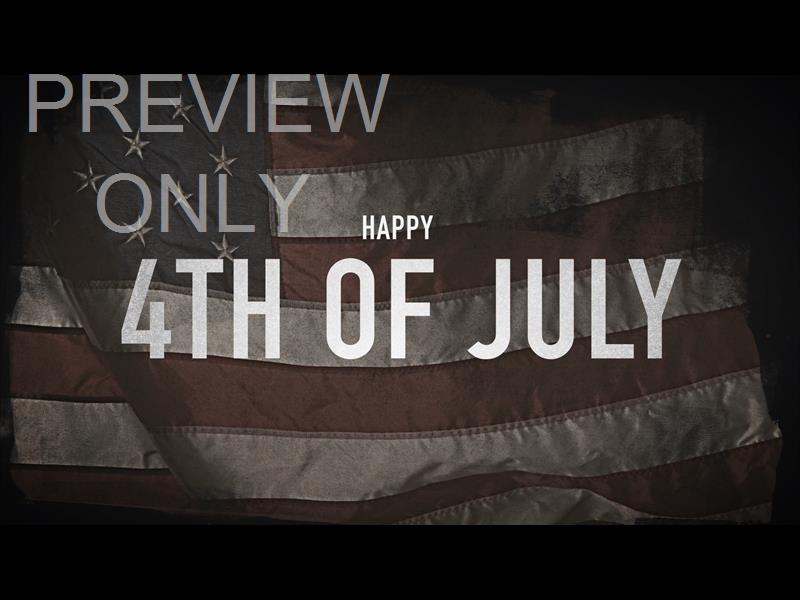 Old Glory 4th Of July Still