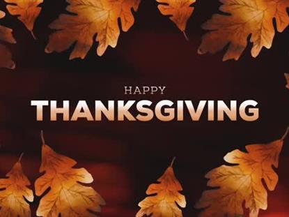 Autumn Glow Thanksgiving Motion