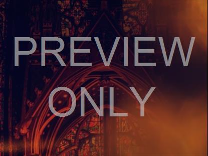 Warm Candles And Stained Glass Side