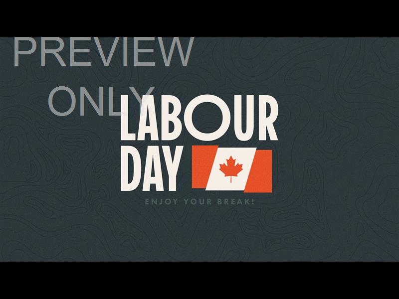 Labour Day Title Still
