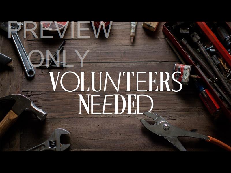 Church Work Day Volunteers Needed Title Still