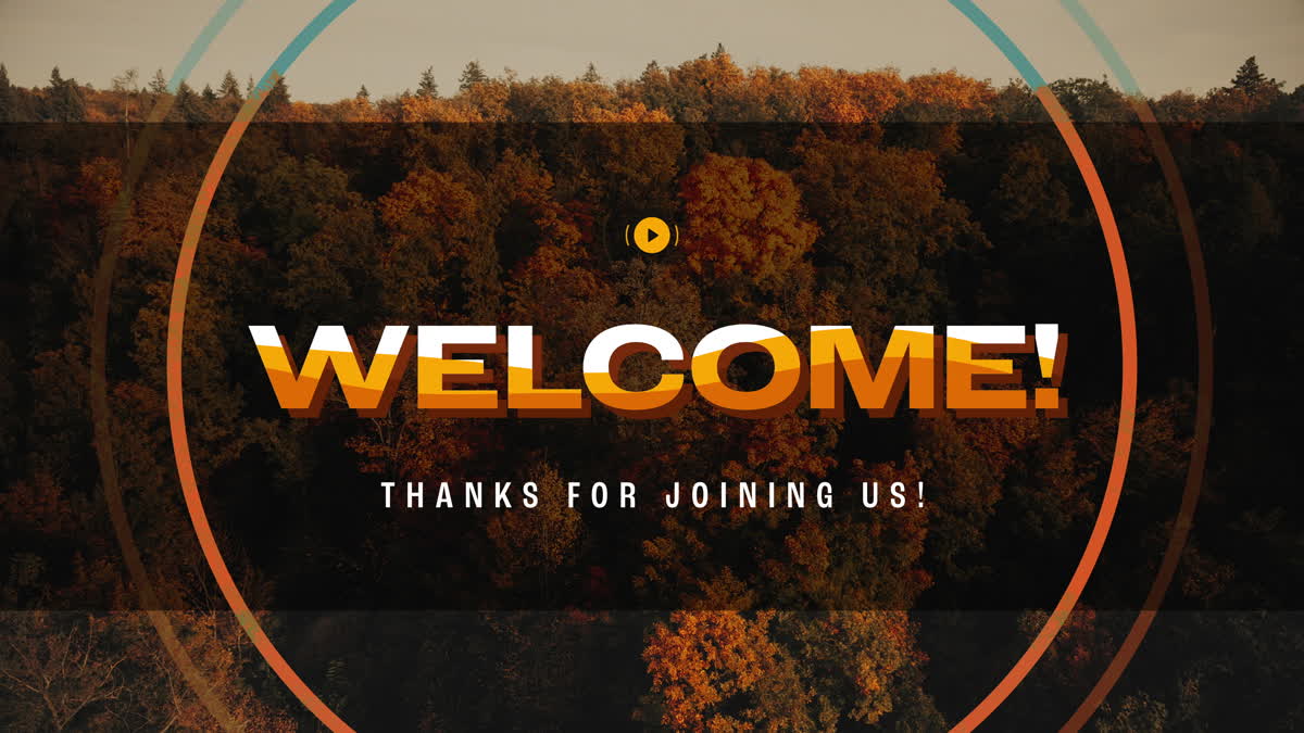 Autumn Foliage Welcome Stream