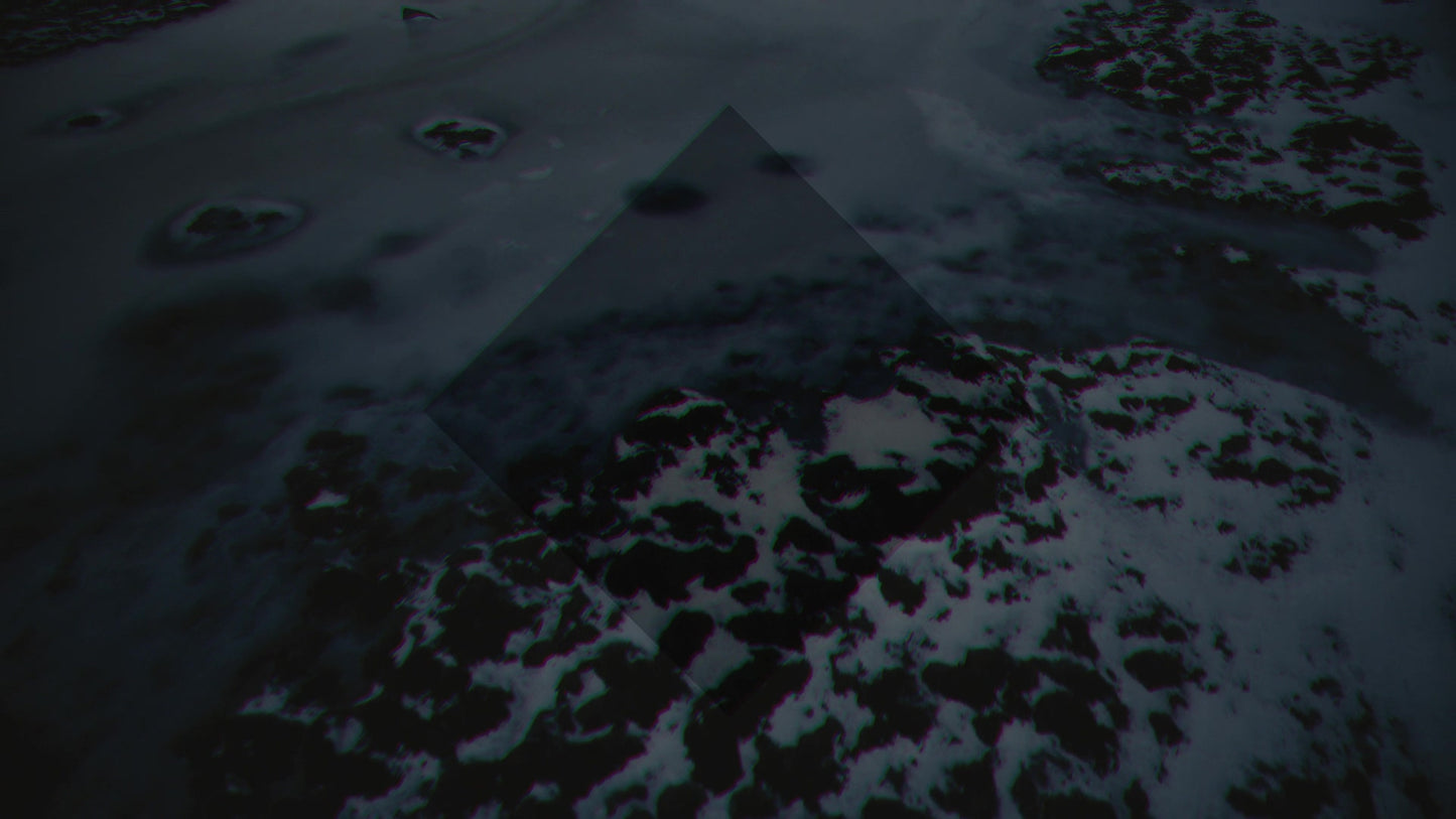 Deep Winter Snow Field Still