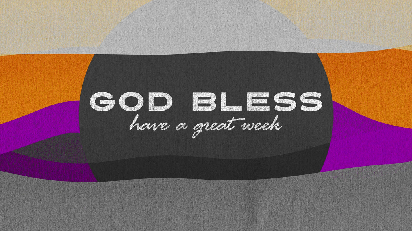 Autumn Paper Waves God Bless