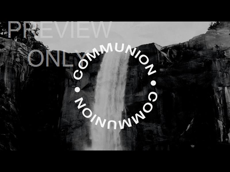 Black And White River Communion Still