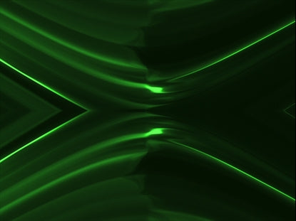 Satin Lines Green