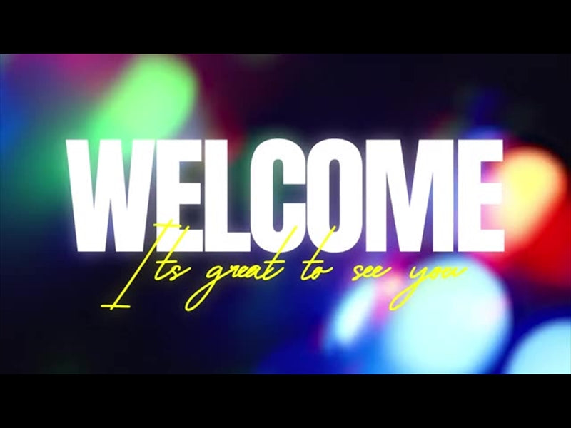 Rgb Lights Welcome