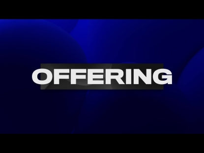 Livestream Offering Title Screen Blue