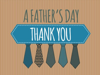 A Father's Day Thank You