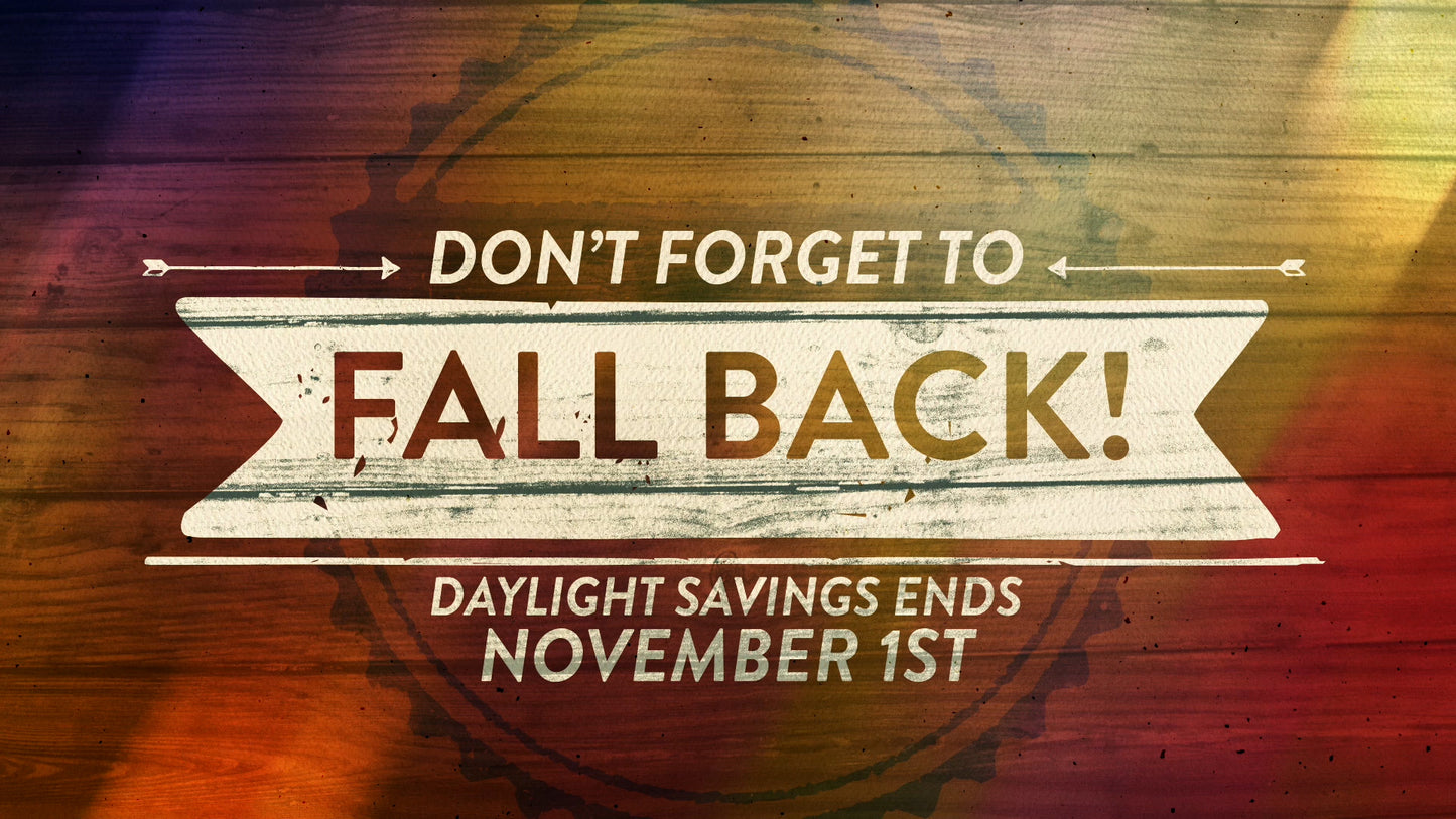 Autumn Praise Fall Back Still