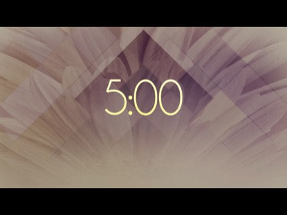 Pastel Flower Countdown
