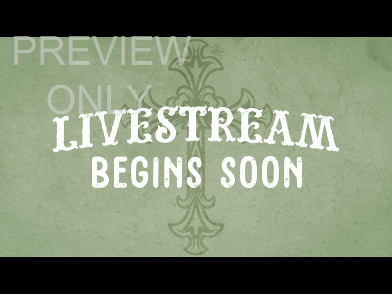 Death Where Is Your Sting?: Livestream Still