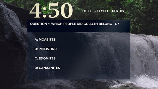 Blue Ridge Waterfalls Trivia Countdown