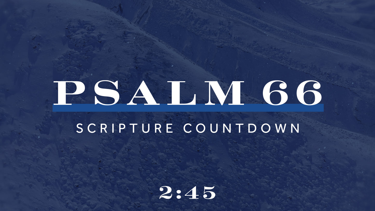 Deep Winter Scripture Countdown