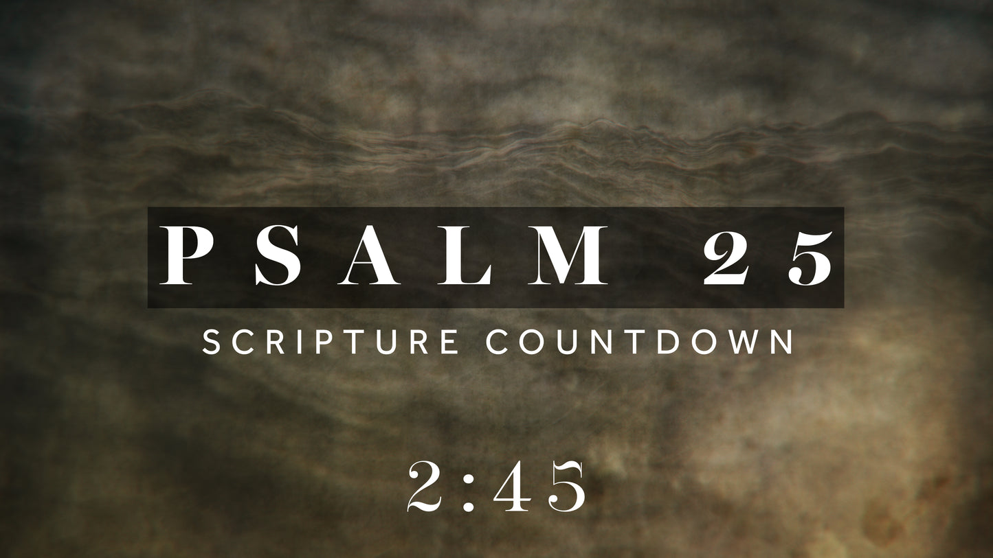 Textural Motion Scripture Countdown