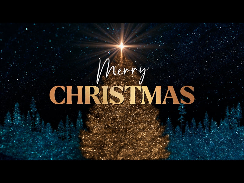 Sparkling Christmas Merry Christmas