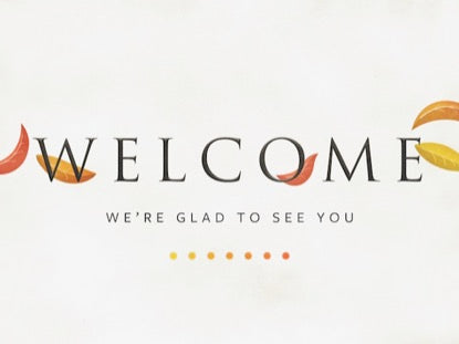 Flowing Leaves Welcome