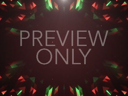 Crystal Patterns Christmas Colors