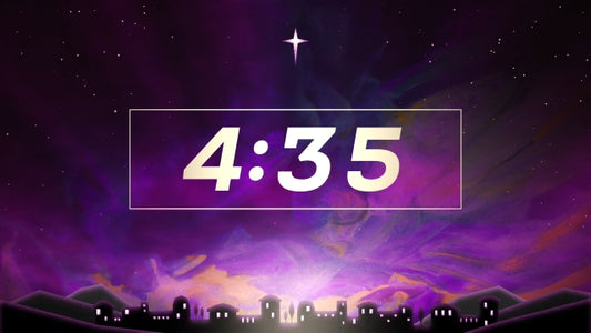 Painted Christmas Bethlehem Countdown