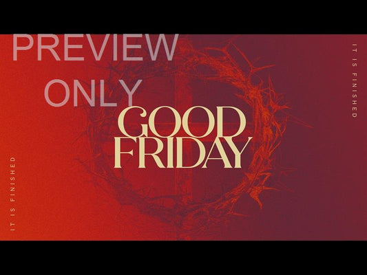 Easter Colors Good Friday Title Still
