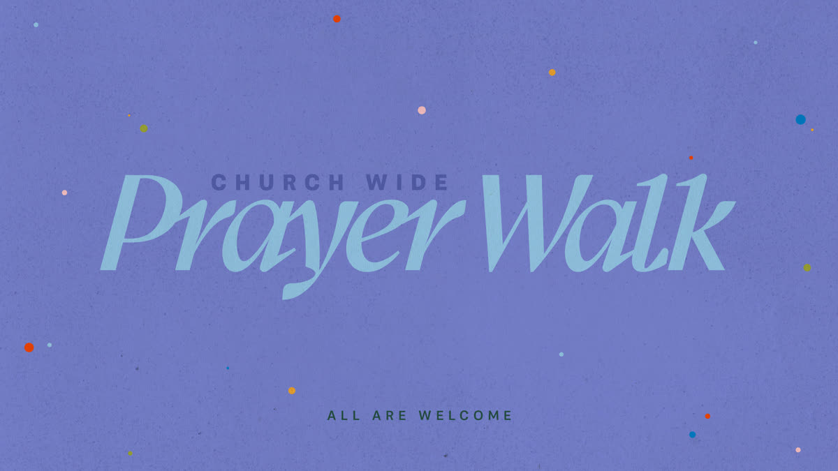 Sharing The Good News Prayer Walk Title