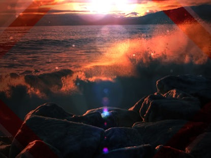 Summer Waves Crashing