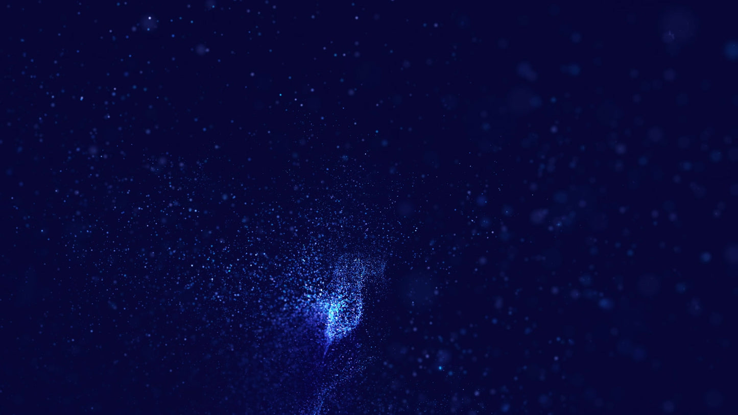 New Year Glitter Blue Still