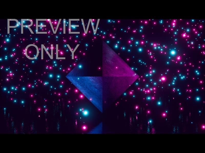 Fluorescent Diamond Teal Pink Still