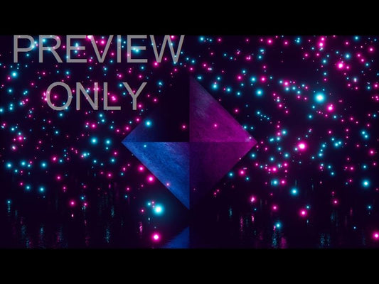 Fluorescent Diamond Teal Pink Still