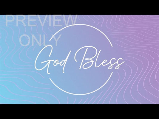 Lavender Waves Still God Bless