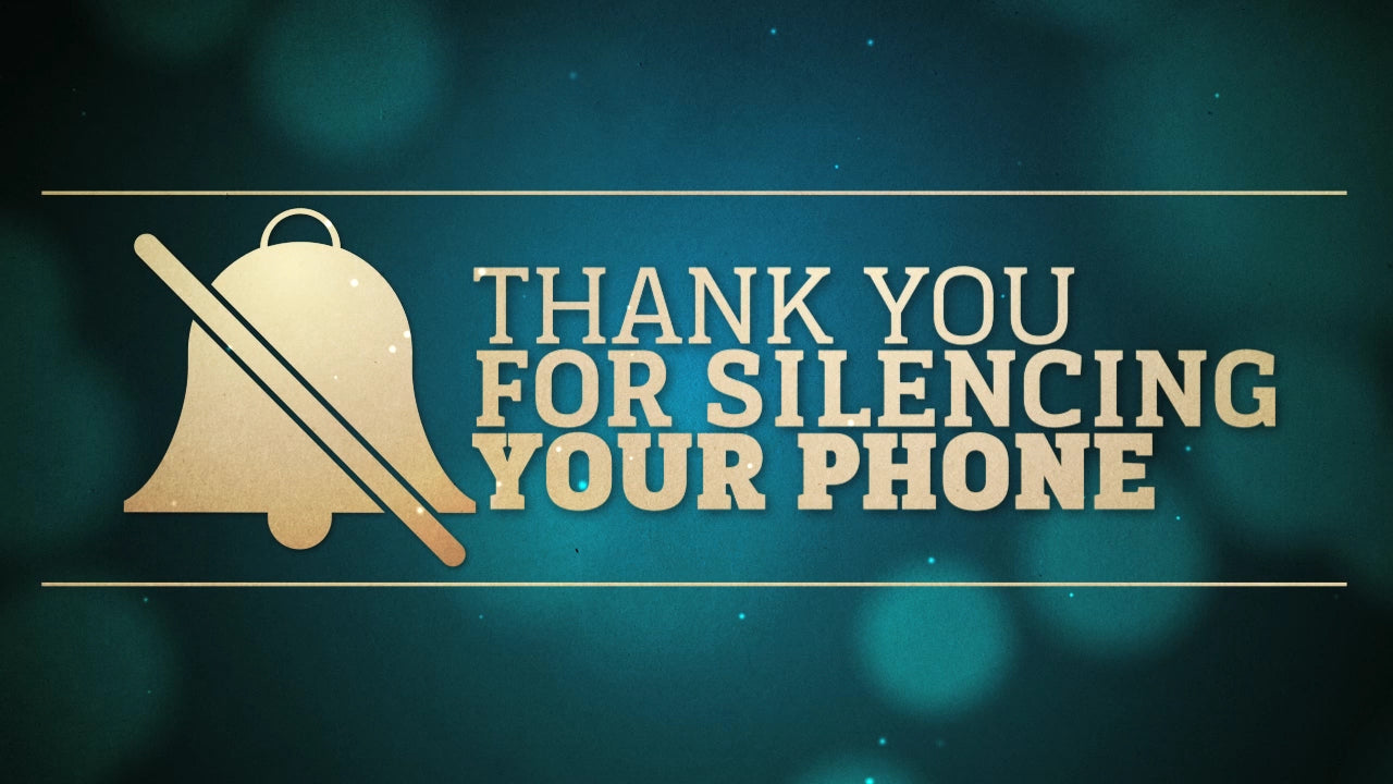 Silence Your Phone Bokeh