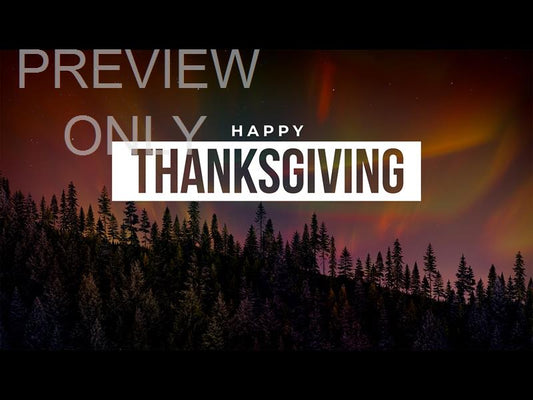 Aurora Glow Thanksgiving Still