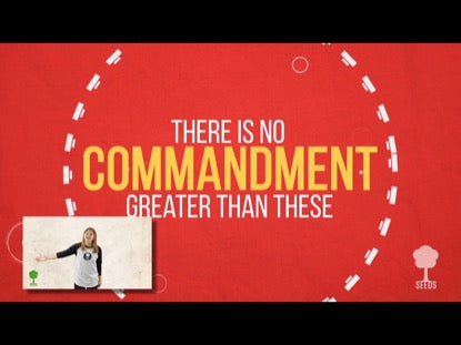 Greatest Commandment Hand Motions (Mark 12:30-31)